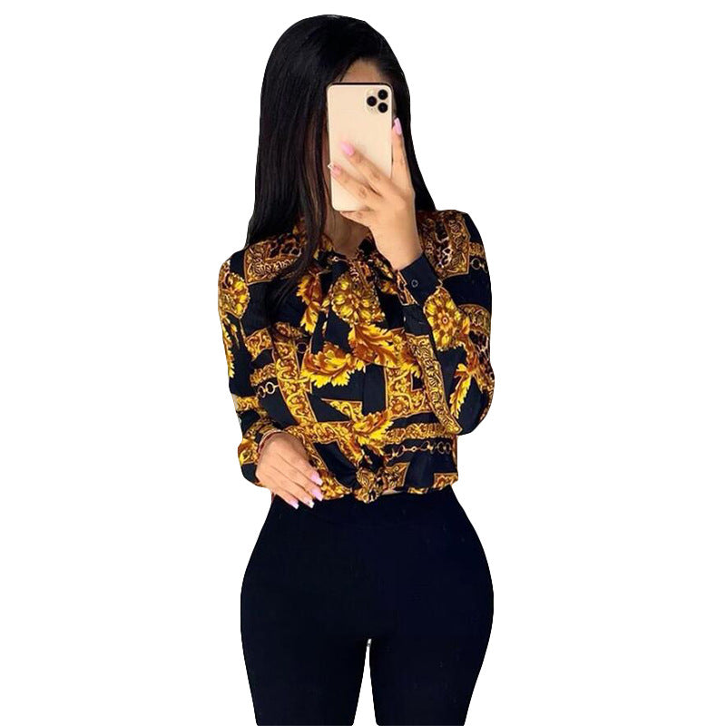 Summer new style western printing