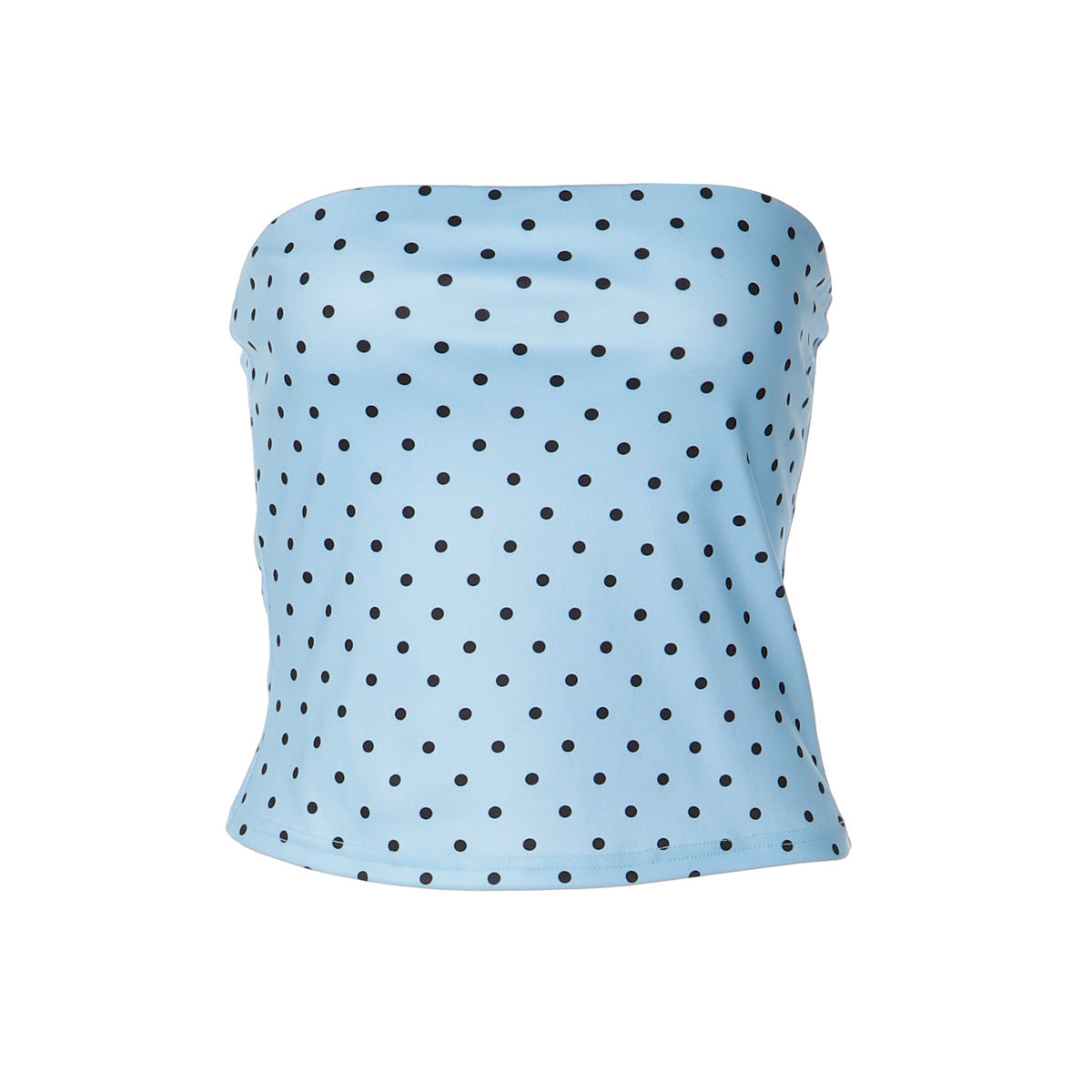 Fashionable Versatile Slim-fit Polka-dot Print Tank Top