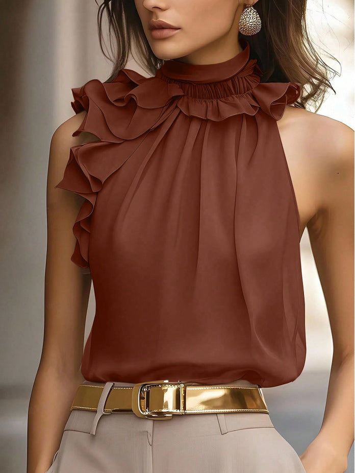 Niche Neck-hanging Sleeveless Tank Top Shirt